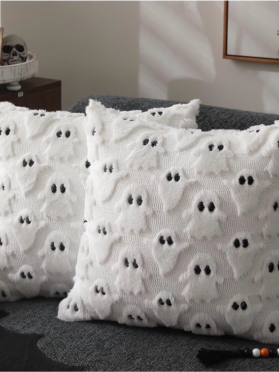 Other - BNIB Ghost Accent Pillow Cover, set of 2, 16 x 16, White